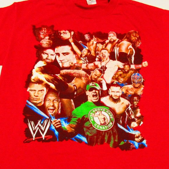 WWE 2012 - 2013 I Was There Canadian Tour Wrestling T-Shirt Adult Size M - Picture 2 of 5